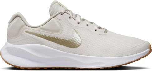 Nike Revolution 7 Women's Road Running Shoes (FB2208-010, Phantom/Light Bone/White/Neutral Olive) Size 8.5 in Kuwait