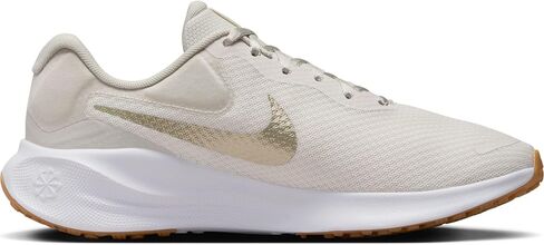 Nike Revolution 7 Women's Road Running Shoes (FB2208-010, Phantom/Light Bone/White/Neutral Olive) Size 8.5 in Kuwait