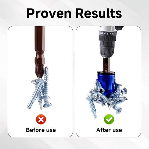 6 Pcs Screwdriver Head Magnetic Ring, Magnetic Drill Bit Holder | 1/4inch 6.35mm Universal Bit Holder, Alloy Screw Holder, Removable Ring Set, for Hex Screwdrivers, Power Bits & DIY Repair in Kuwait