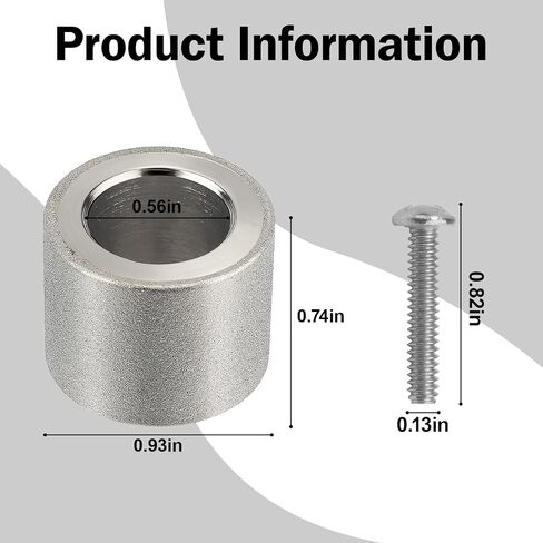 180 grit Diamond Replacement Wheel for Drill Doctor 350X,XP,500X,750X | Compatible with DA31320GF Drill Bit Sharpener, Diamond Replacement Wheel 2-Pack in Kuwait