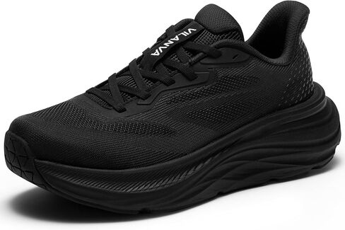 Vilanva Women's Walking Shoes Cushioned Running Lightweight Sneakers | Thick Cushioned Sole,Anti-Slip Outsole,Fashionable and Versatile in Kuwait
