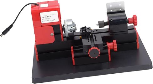 Mini Motorized Lathe Machine DIY Power Tool 20000rpm 24W Z20002 Metal Turning Lathe for Hobbyists in Kuwait