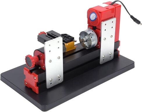 Mini Motorized Lathe Machine DIY Power Tool 20000rpm 24W Z20002 Metal Turning Lathe for Hobbyists in Kuwait