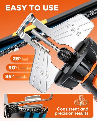 Saker Cordless Rotary Tool Kit,Electric Chainsaw Sharpener | Chain Saw Sharpener Tool with 12 File Sharpening Wheel Bits,Rotary Tool Kit with 5-Speed for Sanding, Polishing, DIY(126 PCS) in Kuwait