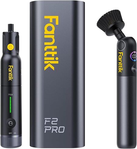 Fanttik F2 PRO Cordless Rotary Tool Kit Strong Magnetic Motor, Revostor Hub & Fanttik Flip G10 Nano HomeCare Cordless Electric Spin Scrubber in Kuwait