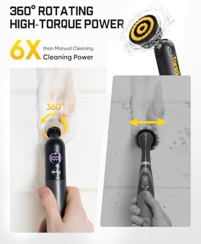 Fanttik F2 PRO Cordless Rotary Tool Kit Strong Magnetic Motor, Revostor Hub & Fanttik Flip G10 Nano HomeCare Cordless Electric Spin Scrubber in Kuwait