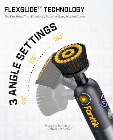 Fanttik F2 PRO Cordless Rotary Tool Kit Strong Magnetic Motor, Revostor Hub & Fanttik Flip G10 Nano HomeCare Cordless Electric Spin Scrubber in Kuwait