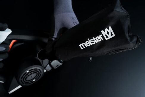 Meister MEH 900-2 electric planer, 900 W - planer width 82 mm - cutting depth 3 mm - folding depth 15.5 mm - with side & fold depth stop - dust bag/planer/5460150, black in Kuwait