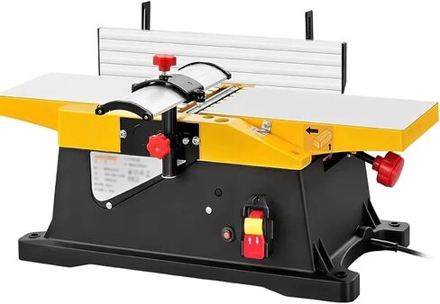 220V Bench Planer Electric Planer 1800W, 6-inch Bench Woodworking Planer, Multi-Function Electric Planer Drilling and milling Machine in Kuwait