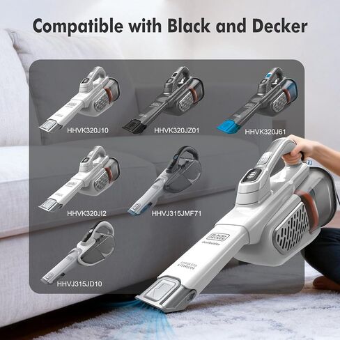 14V Charger for Black and Decker Cordless Handheld Vacuum HHVK320J10 HHVK320J61 HHVK320JZ01 HHVJ315JD10 HHVJ315JMF71 Power Adapter, Replacement 90602522-01 Charging Cord in Kuwait
