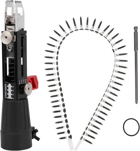 Drywall Screw Adapter, Automatic Chain Nail Electric Drill Screw Tightening Equipment, for Gypsum Board, Partition Wall, Wood Board in Kuwait