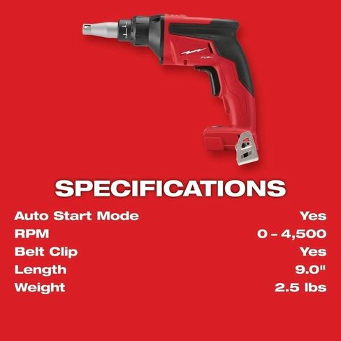 2866-22 for Milwaukee M18 Cordless Drywall Screw Gun Kit | Power Screwdrivers in Kuwait