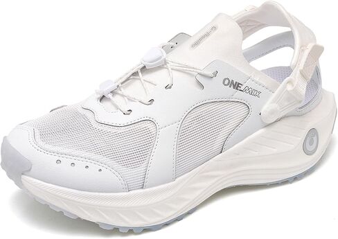 ONEMIX Women Water Shoes Wide Amphibious Outdoor Quick Drying Sneakers | Women's Closed Toe Hiking Sandals Summer Non-Slip River Aqua Shoes in Saudi Arabia