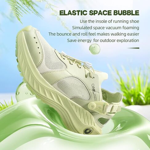 ONEMIX Women Water Shoes Wide Amphibious Outdoor Quick Drying Sneakers | Women's Closed Toe Hiking Sandals Summer Non-Slip River Aqua Shoes in Saudi Arabia