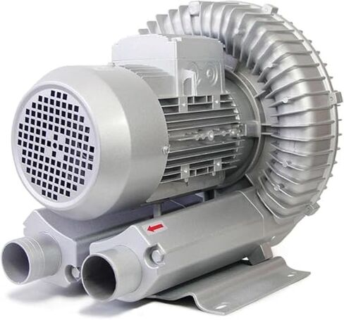 Regenerative Blower High-Pressure Vortex Ring Phase Blower Industrial Vacuum Pump,High-Pressure 110V/220V Regenerative Blower for Aquarium Aeration, 180W Industrial Vacuum Pump, Single Phase in Kuwait