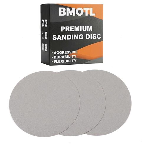 6 Inch Film Sanding Discs: 320 400 600 800 1000 1500 2000 Grit Assortment | 100Pcs, No-Hole Hook and Loop Sandpaper Disc, Premium Zirconia, Wet Dry Sand Paper for DA & Random Sander Automotive/Mteal in Kuwait
