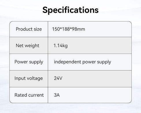 ATOMSTACK F80 Air-Assisted 10-60L/min Laser Air Support Pump is Used in Laser Cutting Machine to Carve Faster and Deeper Air Flow, Lower Noise and Vibration in Kuwait