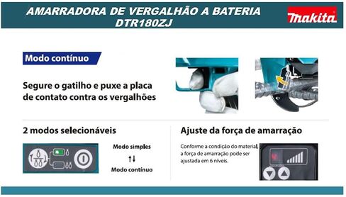 Makita DTR180ZJ Reinforcement Connector 18.0 V in Makpac Battery, Without Charger in Kuwait