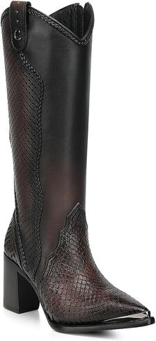 Cuadra Tall Boot for Women in Genuine Bovine Leather Western in Kuwait