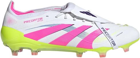 adidas Elite Fold-Over Tongue Firm Ground Soccer Cleats - Pink, White - Size 10 M in Kuwait