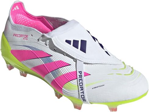 adidas Elite Fold-Over Tongue Firm Ground Soccer Cleats - Pink, White - Size 10 M in Kuwait