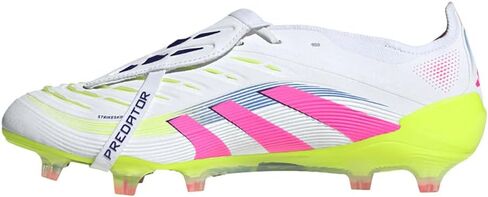 adidas Elite Fold-Over Tongue Firm Ground Soccer Cleats - Pink, White - Size 10 M in Kuwait