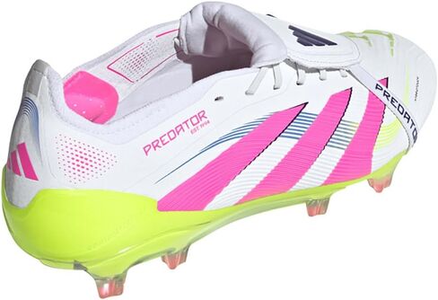 adidas Elite Fold-Over Tongue Firm Ground Soccer Cleats - Pink, White - Size 10 M in Kuwait
