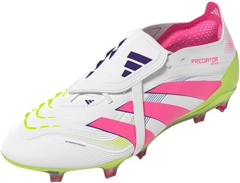 adidas Elite Fold-Over Tongue Firm Ground Soccer Cleats - Pink, White - Size 10 M in Kuwait