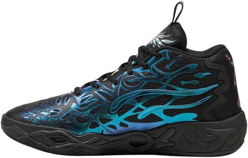 PUMA Mens X Lamelo Ball Mb.04 Reflections Basketball Sneakers Shoes - Black - Size 9 M in Kuwait