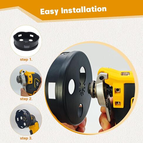 Upgrade Round Multi-Tool Hole Saw, Electrical Box Cutter Compatible with Dewalt 20V & Milwaukee M18 Oscillating Multi-Tool Blade, Ceiling Drywall Hole Cutter for Sheetrock(Hardened Steel, 4 1/4,1 pcs) in Kuwait