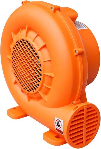 Step4Fun Bounce House Air Blower for Inflatables, 750 Watt ETL Certified Electric Blower, Perfect for Inflatable Bounce House Water Slide and Bouncy Castle Indoor & Outdoor Orange in Kuwait