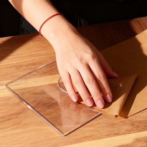 3Pcs Acrylic Tic Tac Toe Template Acrylic Transparent Router Inlay Template for Making Wooden Classic Board Game in Kuwait