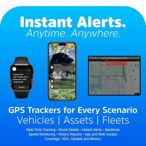 Optimus 3.0 GPS Tracker - 1 Month Battery - 4G LTE - for Vehicles and Assets – Real-Time GPS Tracking Device – Instant Alerts in Saudi Arabia