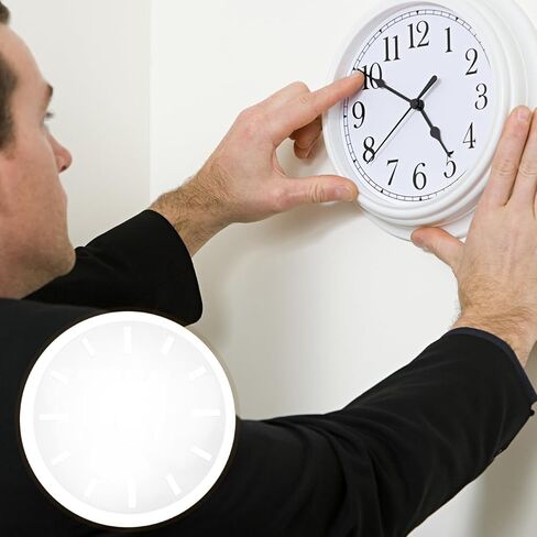 CALLARON Acrylic Clock Face Template Clock Template for DIY Woodworking Router Inlay Projects Number with Dial Markings for Wall Insert Home Decoration in Kuwait