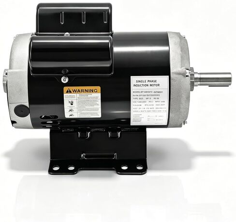 23378805 54421193 Air Compressor Motor Fits for Ingersoll Rand | Single Phase 5HP 3450 RPM 184T Frame 208-230V in Kuwait