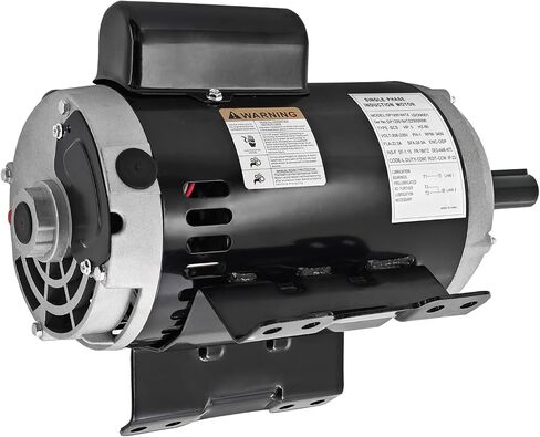 23378805 54421193 Air Compressor Motor Fits for Ingersoll Rand | Single Phase 5HP 3450 RPM 184T Frame 208-230V in Kuwait