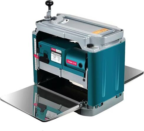 Automatic Single-Sided High-Power Benchtop Planer/Thicknesser for Home Use, Small Woodworking Planer/Thicknesser All-in-One Machine in Kuwait
