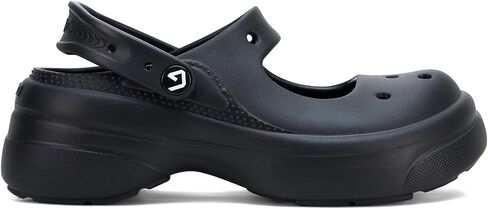 GOTO Women's Mary Jane Clogs - 1.57" Platform Wedge Comfortable Lightweight Slip On Shoes with Arch Support, Breathable & Non-Slip for Walking, Beach, Garden, Casual Daily Wear, Size Up One Size Recommended in Kuwait