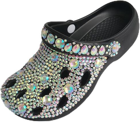 Bling Rhinestone Platform Sandals Slippers for Men&Women,for Beach,Pool,Travel & Casual Wear in Kuwait