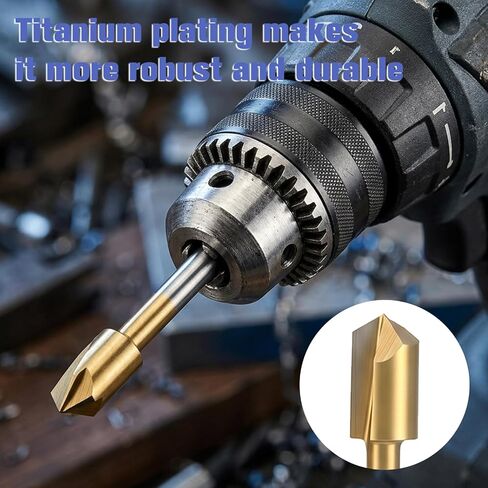10Pcs Titanium Coated HSS Router Bits Wood Carving Drill Bits Set with 1/8" Shank Rotary Carbide Engraving Bit Set Tools Accessories for DIY Woodworking Carving Sculpting Engraving Drilling in Kuwait