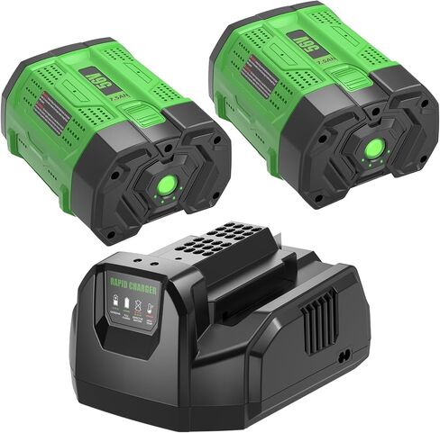 2 Pack BA2800 BA4200 10000mAh 56V Replacement for EGO 56V Battery (Multi) | Compatible with EGO 56 Volt Battery Power+ Tools BA4200T CS1604 CS1804 CS1403 HT2400 LB6504 LB5804 LB6500 LB4800 PH1400 Tools in Kuwait