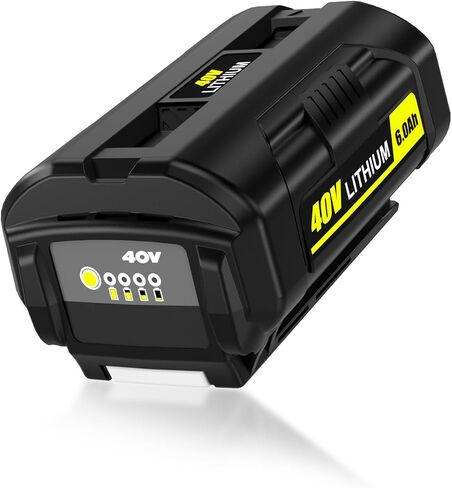 40V 6.0Ah Battery Compatible with 40 Volt Ryobi Battery Op40602 OP4040 OP40404,Compatible with All Ryobi 40V Tools in Kuwait
