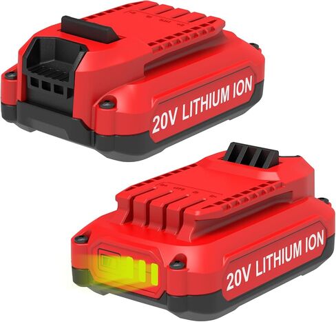 2 Pack 4.0ah CMCB202 CMCB201 Replacement for Craftsman 20v Battery CMCB202 CMCB204 CMCB205 CMCB206 CMCB201 Compatible with Craftsman 20v Cordless Tools in Kuwait