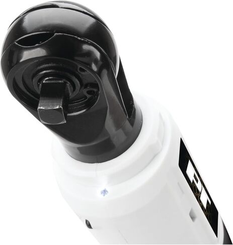 Performance Tool 4V 1/4 Inch Drive Cordless Ratchet - 0-230 RPM, 92 inch/lb Torque, Electric Ratchet, LED Light, USB-C, Electric Wrench, Auto Repair, White/Black in Kuwait