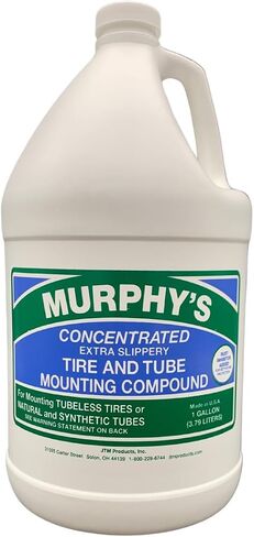 JTMF10050 1 gal Murphys Ready to Use Blue Concentrated Extra Slippery Tire & Tube Mounting Compound Jug in Kuwait