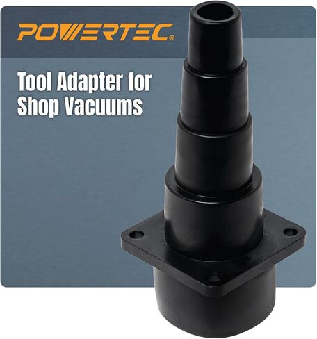 POWERTEC 70121W Tool Adapter for Shop Vac Wet/Dry Vacuums in Kuwait