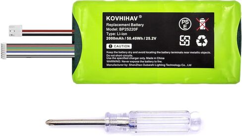 BP25220F Vacuum Battery for NEC180 NEC185 25.2V Li-ion 2000mAh in Kuwait