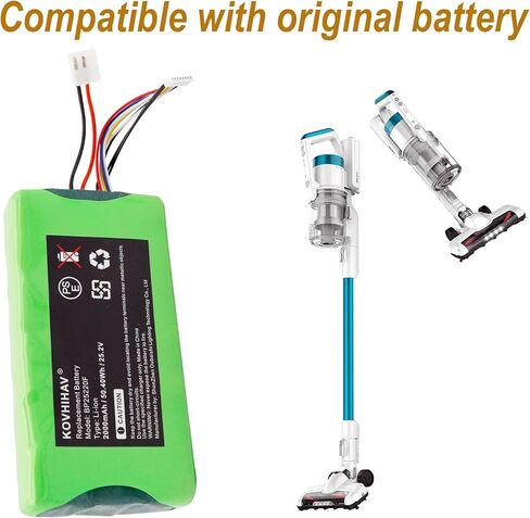 BP25220F Vacuum Battery for NEC180 NEC185 25.2V Li-ion 2000mAh in Kuwait