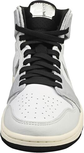 Nike Air Jordan 1 Zm Air Cmft Womens Trainers FJ4652 Sneaker Shoes - White Metallic Silver 100 in Kuwait
