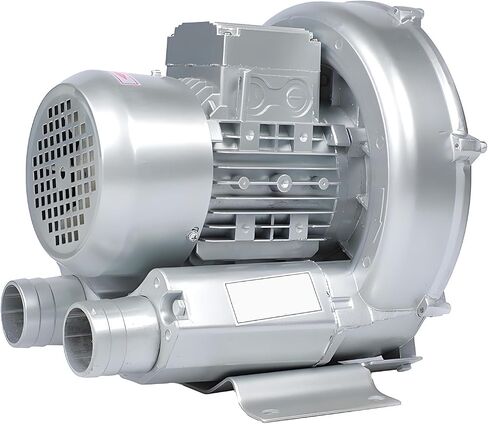 Regenerative Blower, 220V 50Hz Industrial Vacuum Pump Workshop Exhaust Fan 0.47HP 0.5HP 0.74HP 1.01HP 1.49HP, for Air Blowing Or Suction (750W) in Kuwait